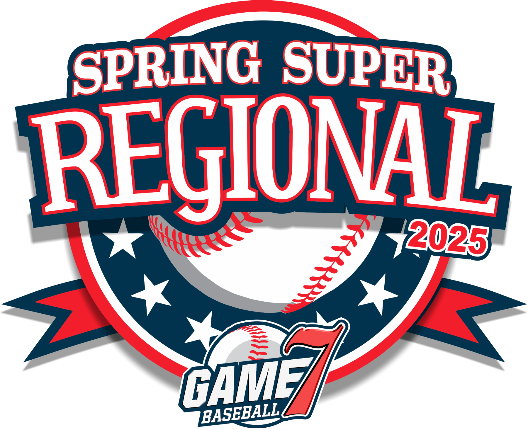 Spring Super Regional - One Day Machine Pitch Logo