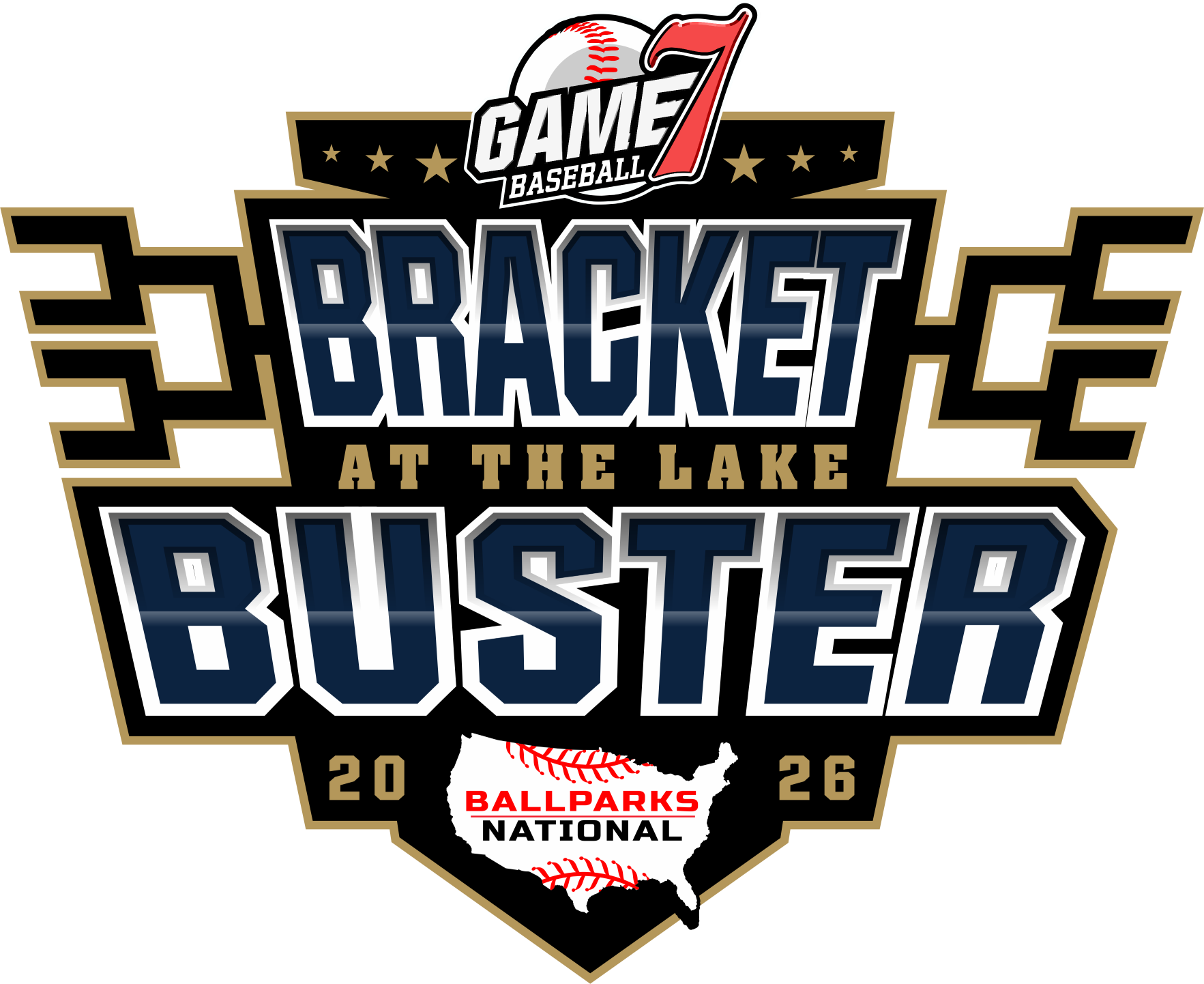 Bracket Buster at the Lake Logo