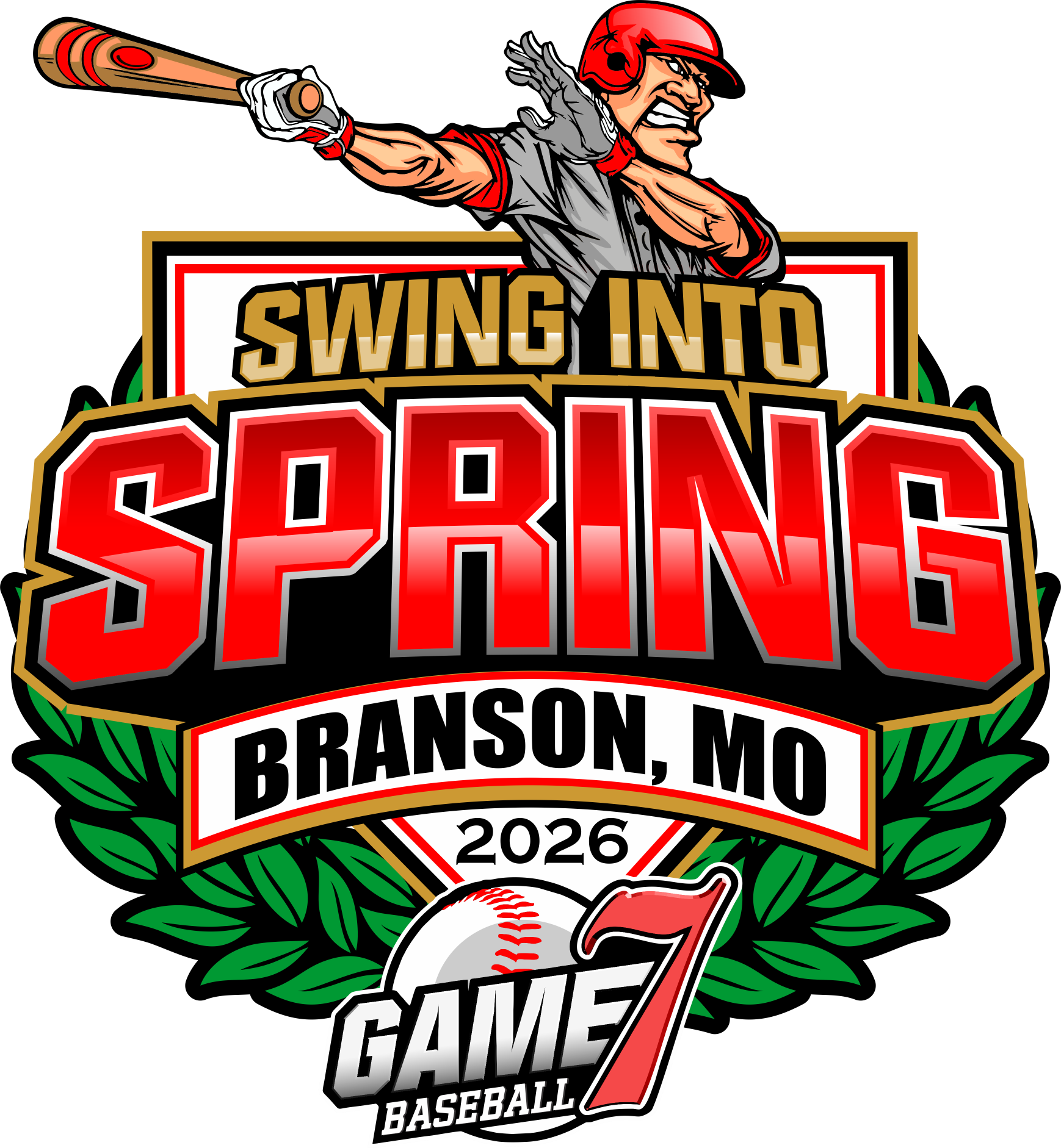 Swing into Spring - Branson Logo