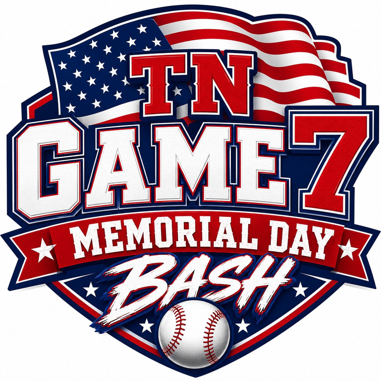 TN Game 7 Memorial Day Bash Logo
