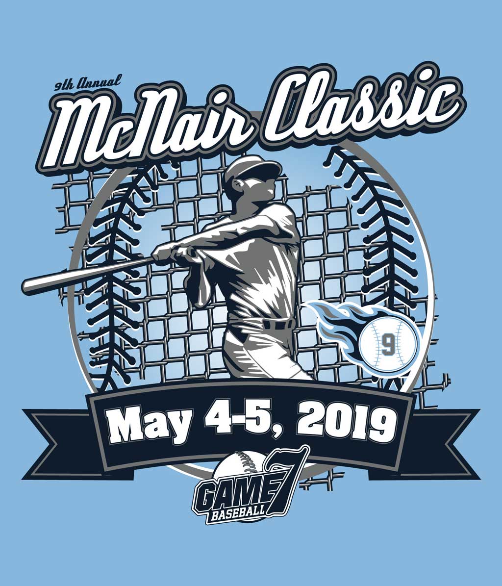 10th Annual TN Game 7 McNair Classic Logo