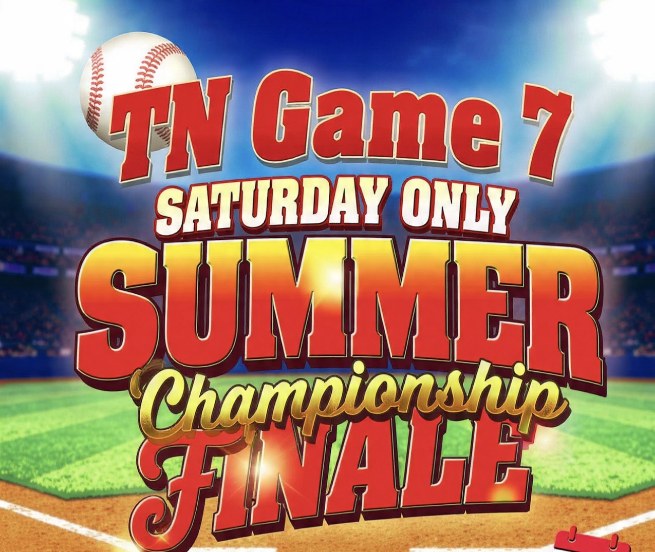 Game 7 Summer Championship Finale (SATURDAY ONLY) Logo