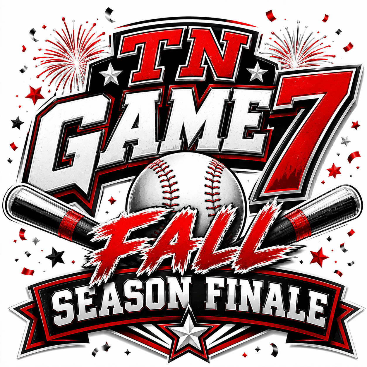 TN Game 7 Fall Season Finale **Cedar Stone and Barfield Parks** Logo