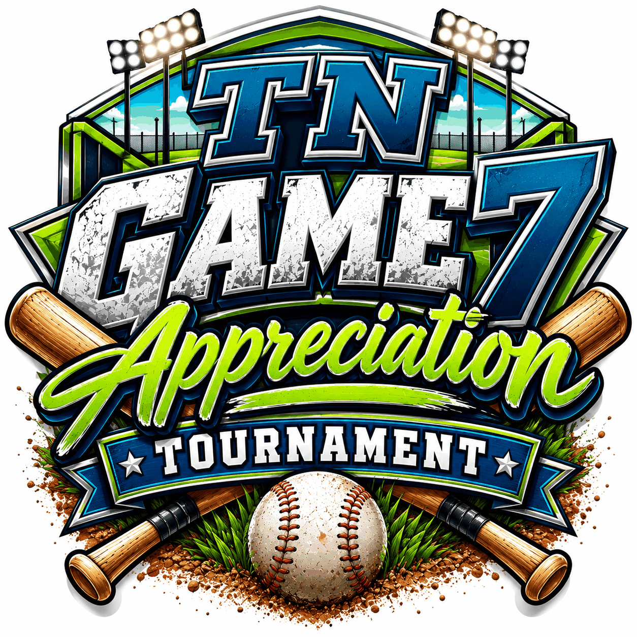 18th Annual TN Game 7 Appreciation Tournament Logo