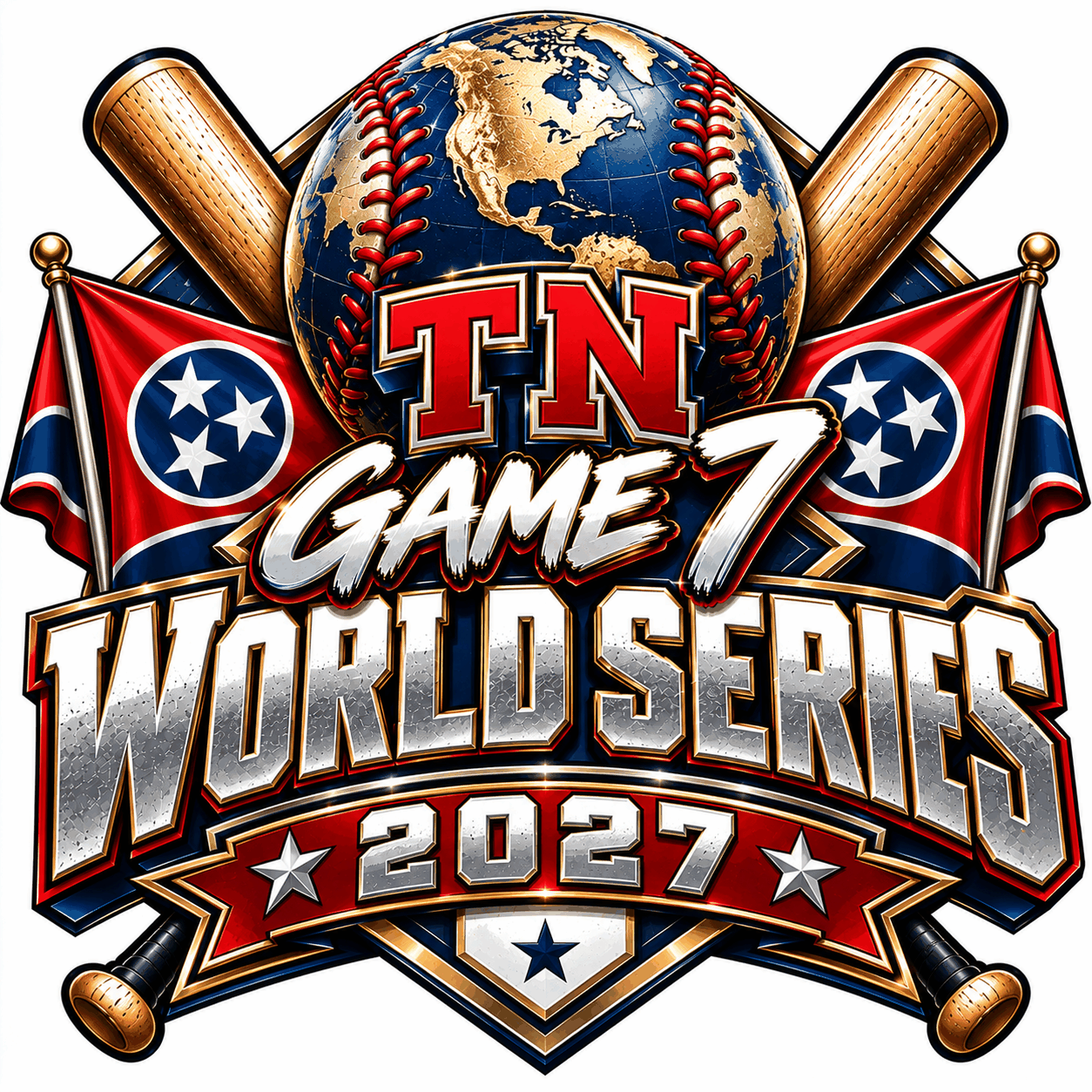 TN Game 7 World Series Logo