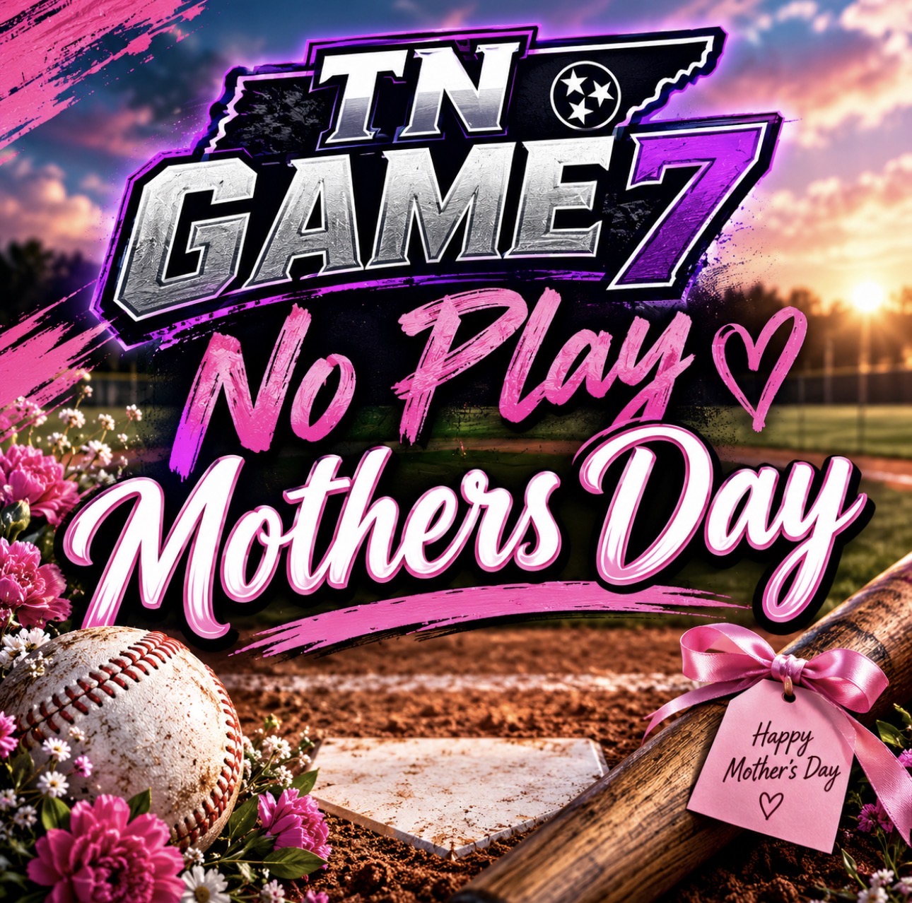 TN Game 7 No Play Mothers Day (SATURDAY ONLY) Logo