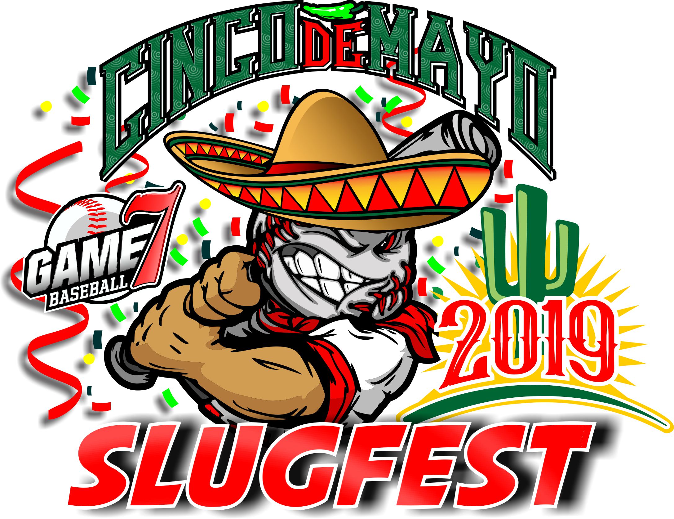 8th Annual Cinco De Mayo Slugfest Logo